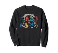 Harry Potter Doodle Hogwarts Emblem Sweatshirt