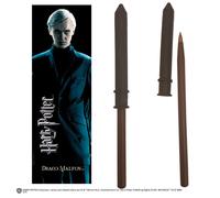 Harry Potter Draco Malfoy Wand Pen And Bookmark- Stylo-Plume Signet