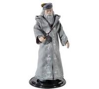 Bendyfigs Figurine Albus Dumbledore - Noble Collection - Sous licence 19 cm, pliable, socle