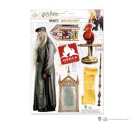 Harry Potter - Dumbledore - Planche De 7 Magnets En Mousse