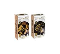 Harry Potter - écharpe à boucles + bonnet Beanie de la maison Hufflepuff de Poudlard