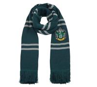 Cinereplicas Écharpe Harry Potter Licence officielle Ultra douce Maison Serpentard Vert et gris TU