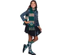Rubie's Écharpe Luxe Serpentard – Harry Potter Officiel – Rayée – Taille unique 6+ – Vert