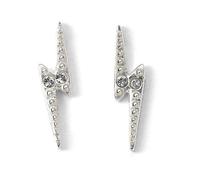 Harry Potter Earrings Lightning Bolt Sterling Silver Argenté