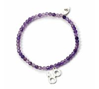 Harry Potter - Eclair & Lunettes - Charme En Argent & Bracelet Perles