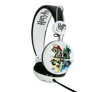 Harry Potter - Écouteurs intra-auriculaires, blason de Poudlard OH151 (taille unique) (Noir/Blanc)