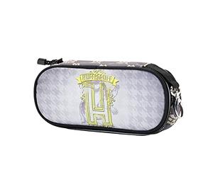 Harry Potter Emblem Hufflepuff-Trousse Pencil, Gris