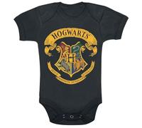 Harry Potter Enfants - Blason Poudlard Unisexe Body noir 74/80 100% Coton