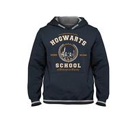Harry Potter Enfants - École Poudlard Unisexe Sweat-Shirt à Capuche Marine Regular/Coupe Standard