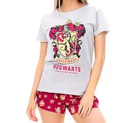 HARRY POTTER Ensemble De Pyjamas Femme Hogwarts Gris Small
