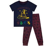 Harry Potter - Ensemble De Pyjamas - Hogwarts - Fille - Bleu - 7-8 Ans