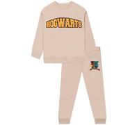 Harry Potter Ensemble Garçon Sweat Et Pantalon De Jogging, Tenue Deux Pièces Hogwarts, Vêtements Garçon Hogwarts, Brun 12-13 Ans