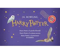Harry Potter (estuche Envío especial - Correo por Lechuza) (Harry Potter [edición con la portada ilustrada por Jonny Duddle]): Contiene las tres primeras novelas