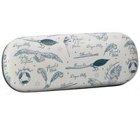 Harry Potter Étui à lunettes rigide Half Moon Bay - Cadeaux et accessoires pour les amateurs de livres | Étui à lunettes pour femme et enfants | Bleu