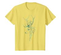 Harry Potter Expecto Patronum Intricate Line Art T-Shirt, Enfant, Citron, 3 Ans
