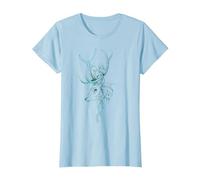 Harry Potter Expecto Patronum Intricate Line Art T-Shirt, Femme, Bleu Céleste, M