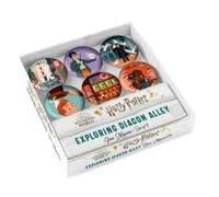 Harry Potter: Exploring Diagon Alley Glass Magnet Set (Set Of 6)