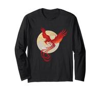 Harry Potter Fawkes Phoenix Rising with The Moon Manche Longue