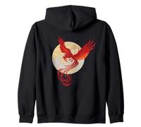 Harry Potter Fawkes Phoenix Rising with The Moon Sweat à Capuche