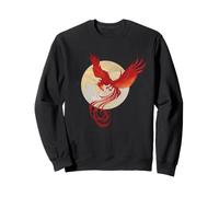 Harry Potter Fawkes Phoenix Rising with The Moon Sweatshirt