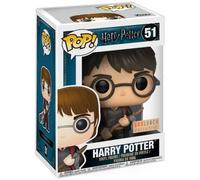 Harry Potter Figurine Pop! Movies Vinyl Harry With Firebolt & Feather 9 Cm
