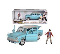 Harry Potter Ford Anglia 1959 + Figurine 1:24 Modèle JADA TOYS
