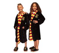 HARRY POTTER Garçon Harry Potter Hogwarts vêtements geek > peignoir geek, Noir, 10-12 ans EU