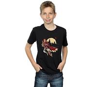 Harry Potter Garçon Quidditch Seeeker T-Shirt 9-11 Years Noir