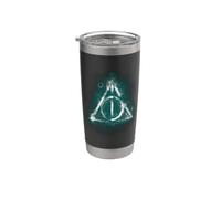 Harry Potter Geometric Deathly Hallows Gobelet isotherme en acier inoxydable double paroi