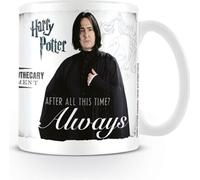 Harry Potter - Gobelet à café "Always" PM1441 (taille unique) (Blanc/Gris/Noir)