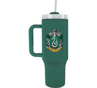 Harry Potter - Gobelet de voyage "Slytherin" PM10976 (Taille unique) (Vert/Blanc)