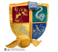 Harry Potter Golden Snitch Plush With Crest Pillow Noble Collections