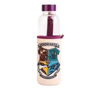 Harry Potter Gourde en Verre Blason Poudlard de Harry Potter 500ml Violet