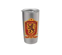Harry Potter Gryffindor Broomstick Badger Logo Gobelet isotherme en acier inoxydable double paroi