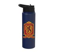 Harry Potter Gryffindor Broomstick Badger Logo Stainless Steel Insulated Water Bottle