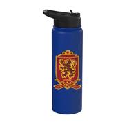 Harry Potter Gryffindor Broomstick Badger Logo Stainless Steel Insulated Water Bottle