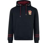 Harry Potter Gryffindor - House Crest Homme Sweat-Shirt à Capuche Noir S