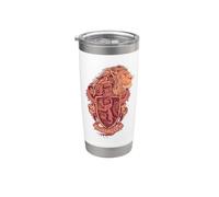 Harry Potter Gryffindor Lion Crest Gobelet isotherme en acier inoxydable double paroi