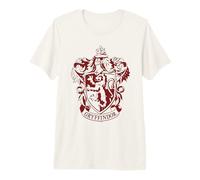 Harry Potter Gryffindor One Color Crest T-Shirt Haut de Gamme