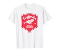 Harry Potter Gryffindor Roar of Thunder Badge T-Shirt