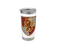 Harry Potter Gryffindor Shield Crest Gobelet isotherme en acier inoxydable double paroi