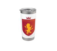 Harry Potter Gryffindor Shield Crest Gobelet isotherme en acier inoxydable double paroi