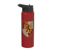 Harry Potter Gryffindor Shield Crest Stainless Steel Insulated Water Bottle
