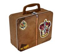 Harry Potter Gryffindor Top Trumps Collectors Tin Card Game English Edition, Board the Hogwarts Express with 2 packs of Top Trumps, Goblet of Fire and Prisoner of Azkaban, fun for witches and wizards