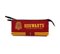 Harry Potter Gryffindor-Trousse Triple FAN, Bordeaux