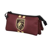 Harry Potter Gryffindor22-Trousse Triple ECO, Brun