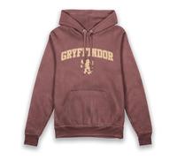 Harry Potter Gryffondor Sweat à capuche pour adulte Style vintage, Rouge, XXL