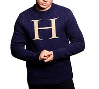 Harry Potter H Réplique Pull de Noël Cadeau Homme Femme (Taille XXL), Multicolore, XXL