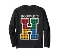 Harry Potter H Tartan Logo Manche Longue