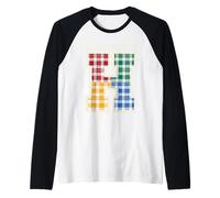 Harry Potter H Tartan Logo Manche Raglan